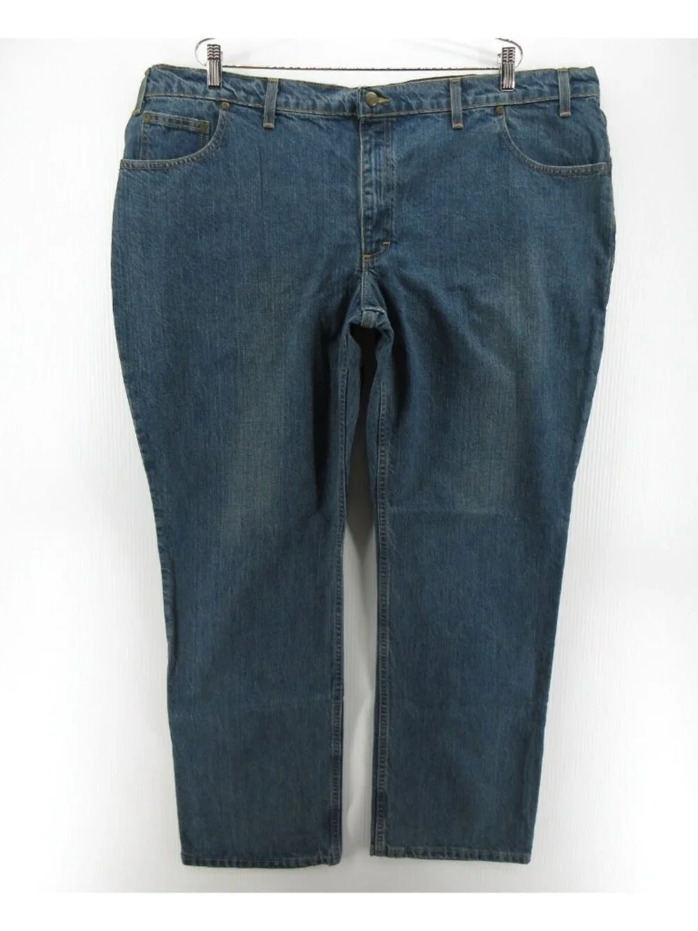 Bills Khakis Jeans 44X32 Straight Denim Classic Fit Vintage Wash NEW